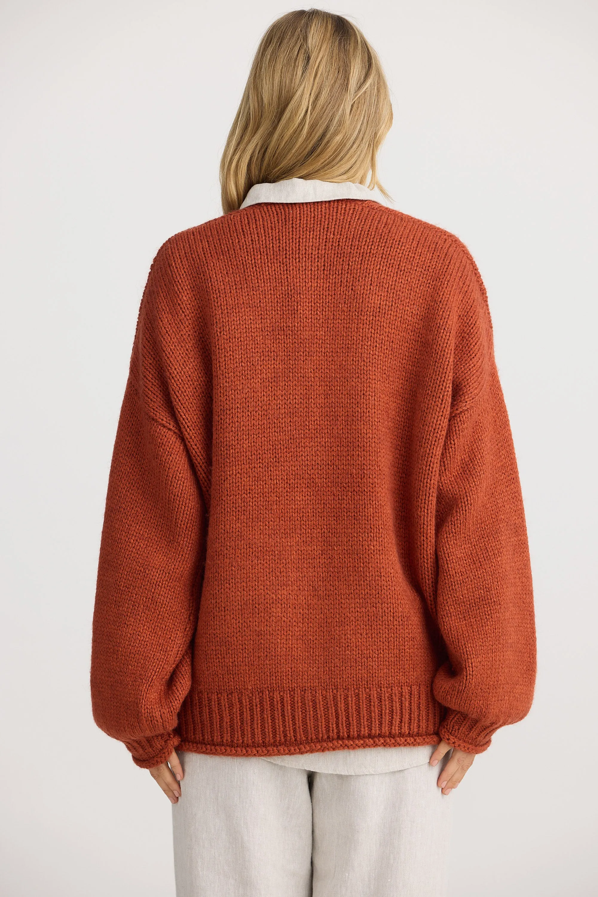 Abrazo Cardigan - Spice
