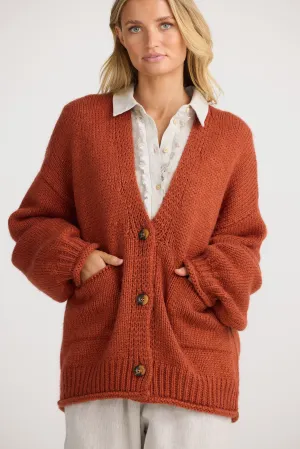 Abrazo Cardigan - Spice