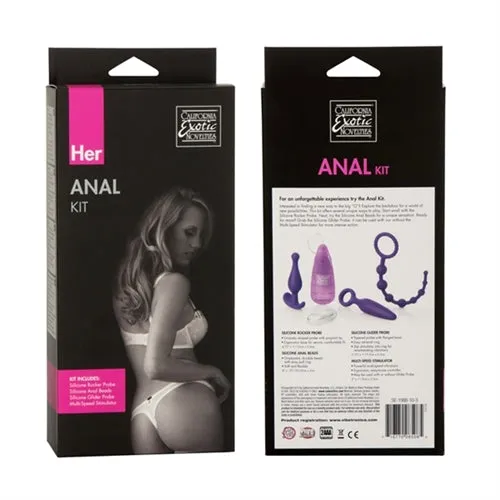 Adventure Anal Kit: Discover Fun with Silicone Rocker and Glider Probe!