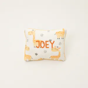 Baby Giraffe - Quilted Pillow