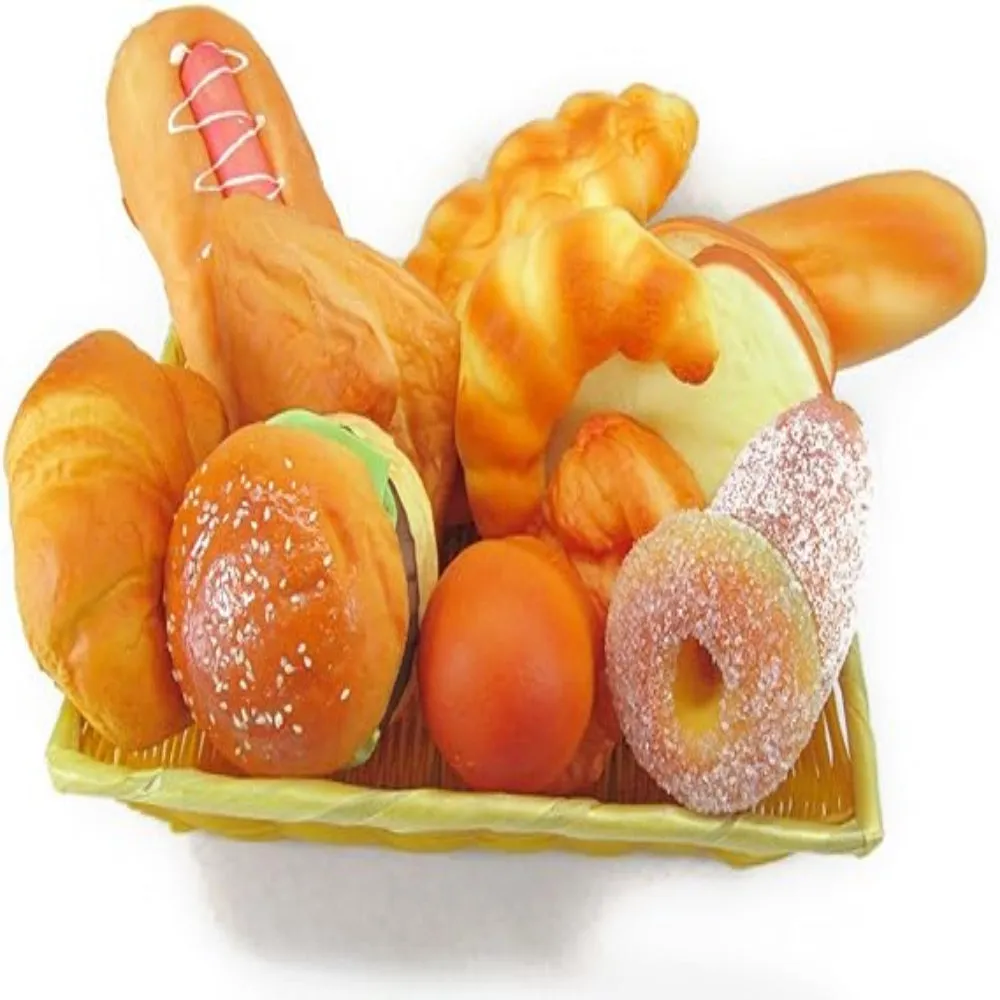 Babymoon Artificial Mix Breads | Decorative Add-ons | Photography Props | Set of 14