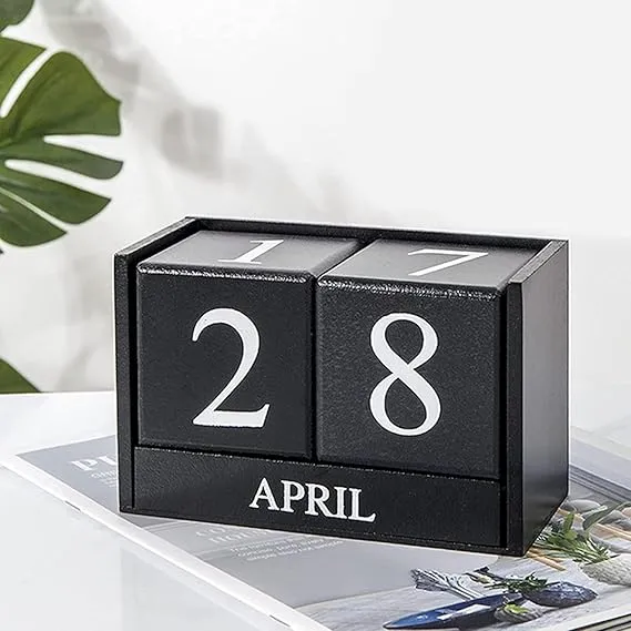 Babymoon Milestone Timeline Wooden Calendar Blocks | Add-ons | Baby Photoshoot Props | Black
