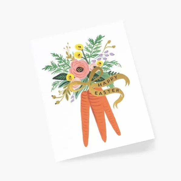 Carrot Bouquet Card (Boxed Set of 8)