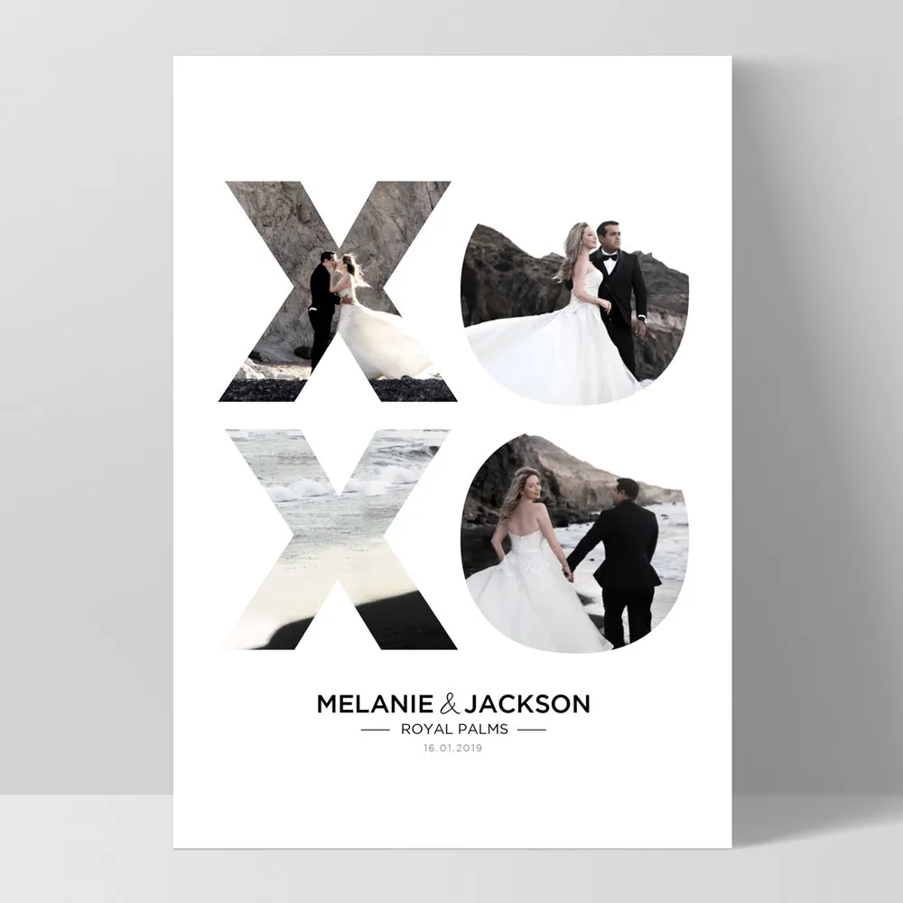 Custom Photos | XO Style Collage - Art Print