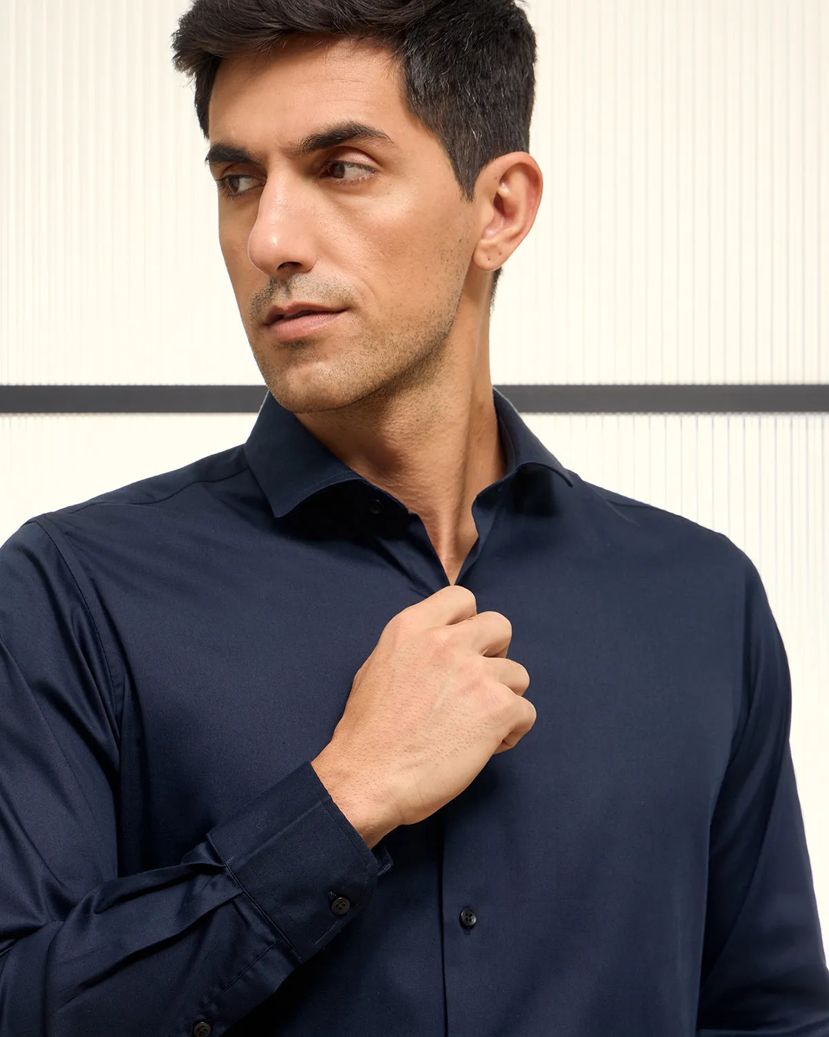 Dark Eclipse - Satin Stretch Fit Shirt