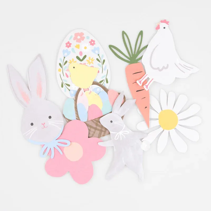 Easter Themed Shaped Stickers