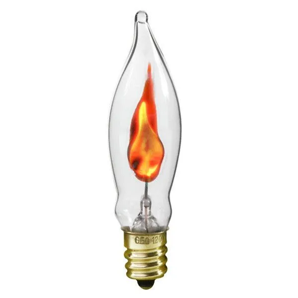 Flicker Flame - CA-5 - Clear - 3 Watt - ADL