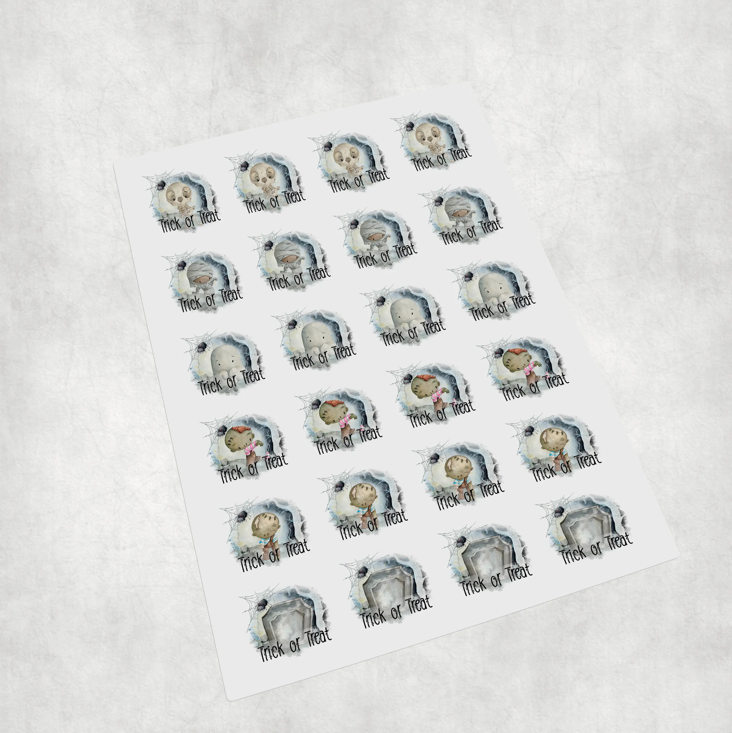 Halloween Character Stickers