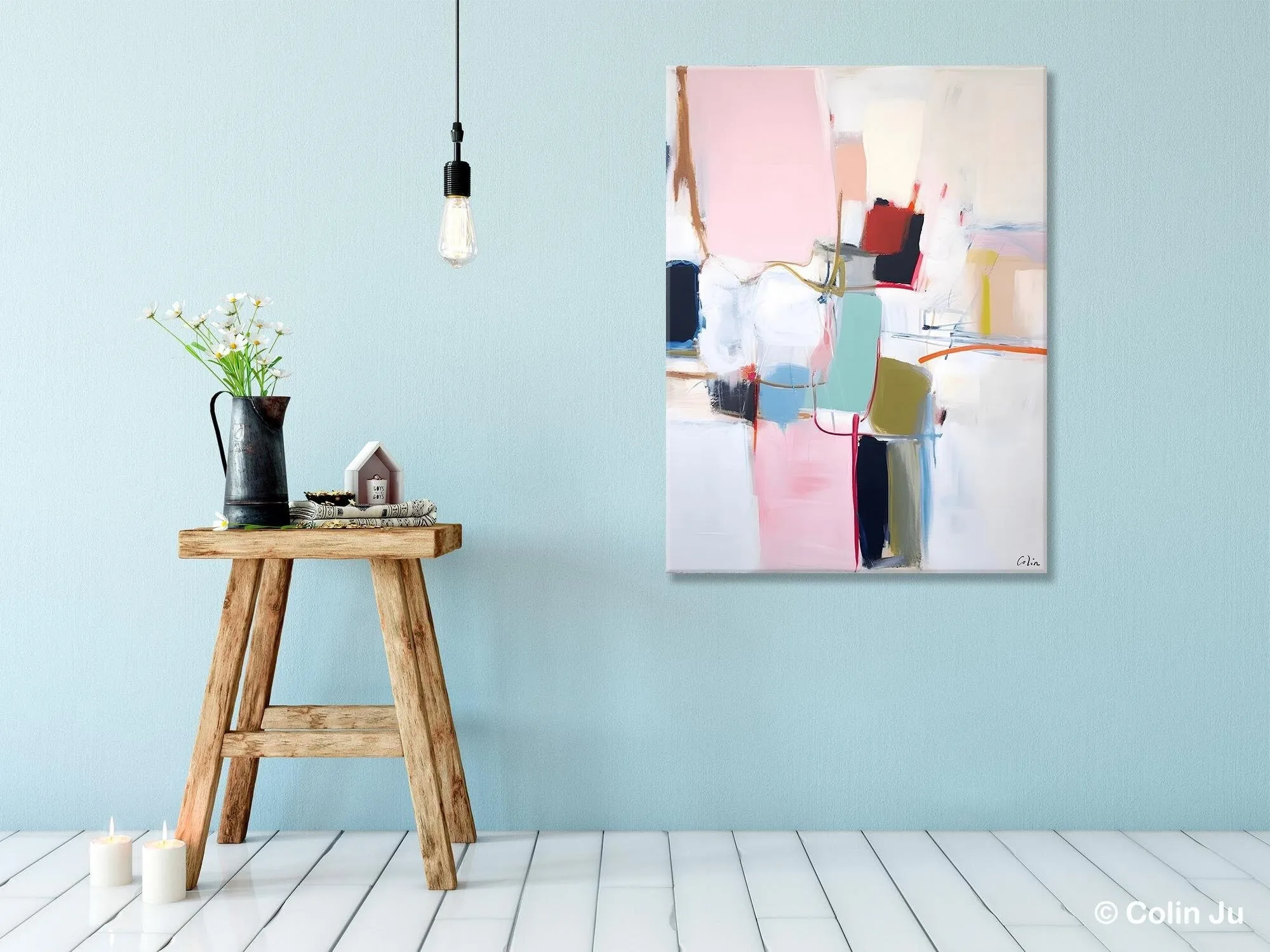 Hand Painted Canvas Art, Modern Paintings, Large Contemporary Wall Art, Extra Large Paintings for Living Room, Original Abstract Painting
