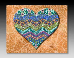 Island Love Aluminum Wall Art