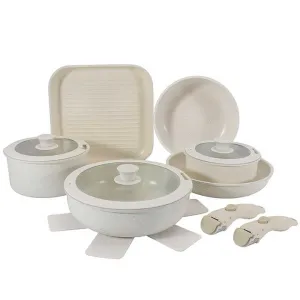 Kitchen Pot Nonstick Cookware Sets Roll-مجموعة أواني طهي