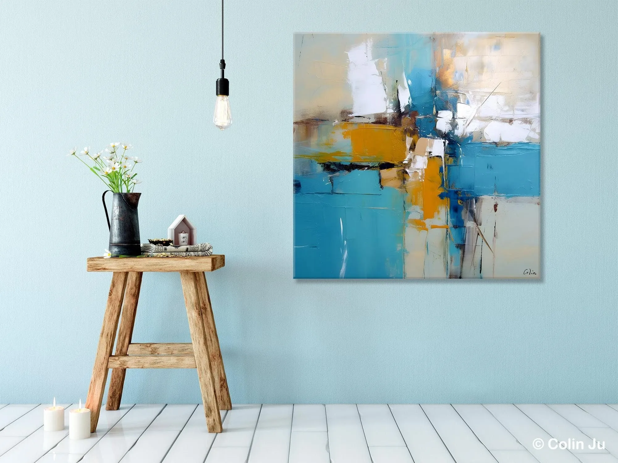 Large Abstract Painting for Bedroom, Original Modern Wall Art Paintings, Oversized Contemporary Canvas Paintings, Modern Acrylic Artwork