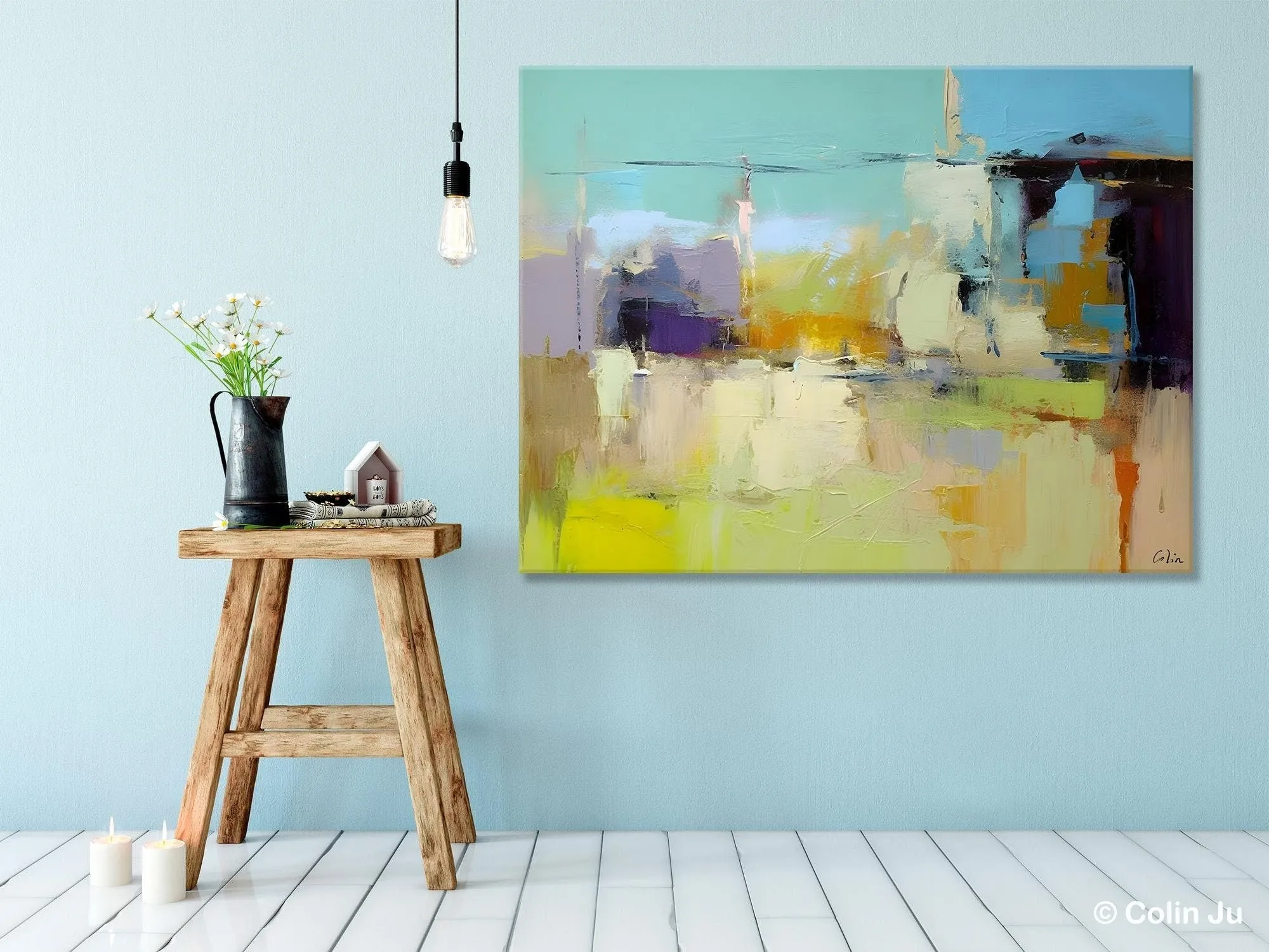Large Acrylic Paintings on Canvas, Original Abstract Art, Contemporary Acrylic Painting on Canvas, Oversized Modern Abstract Wall Paintings