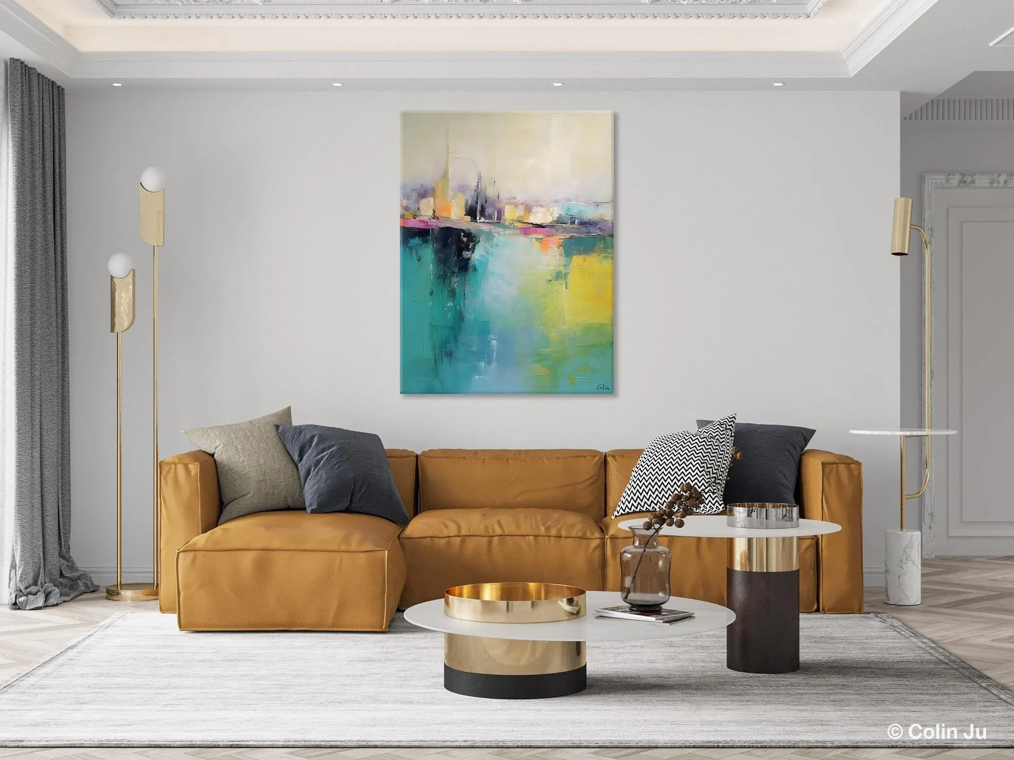 Large Wall Art Painting for Dining Room, Oversized Abstract Art Paintings,Original Canvas Artwork, Contemporary Acrylic Painting on Canvas