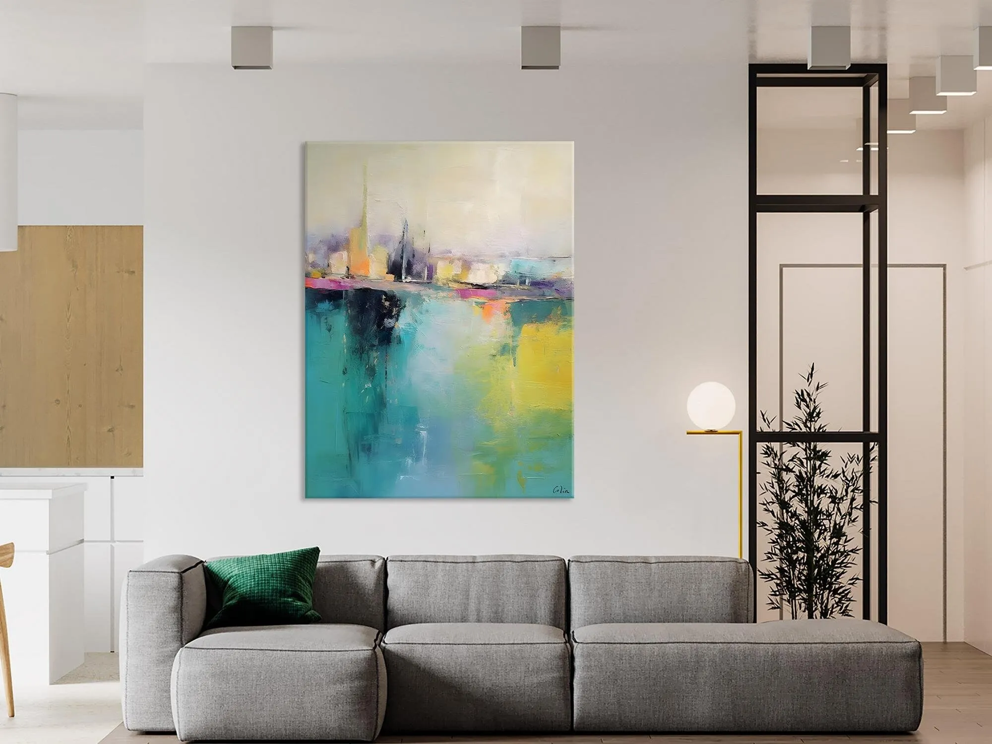 Large Wall Art Painting for Dining Room, Oversized Abstract Art Paintings,Original Canvas Artwork, Contemporary Acrylic Painting on Canvas