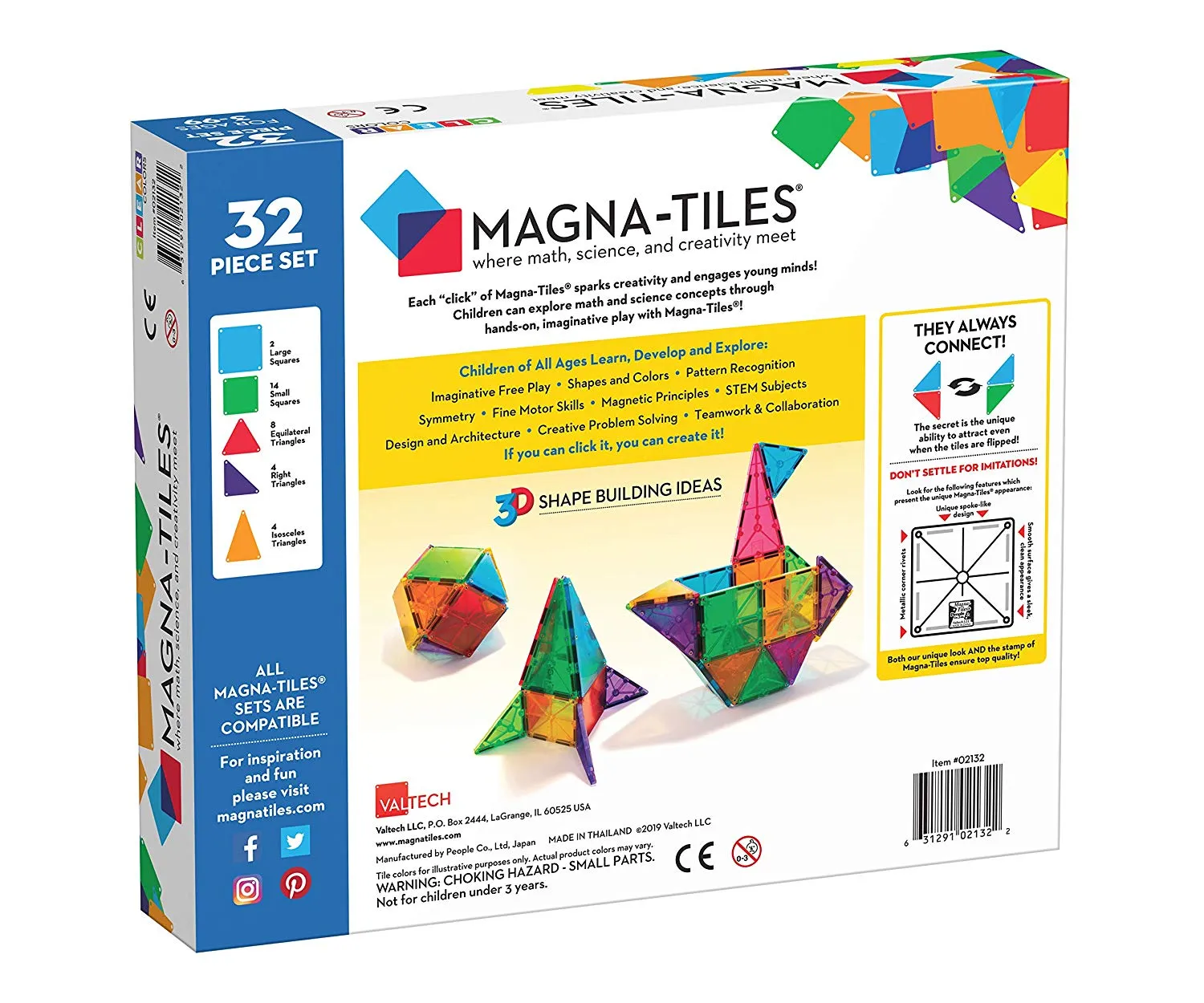 Magna-Tiles 32
