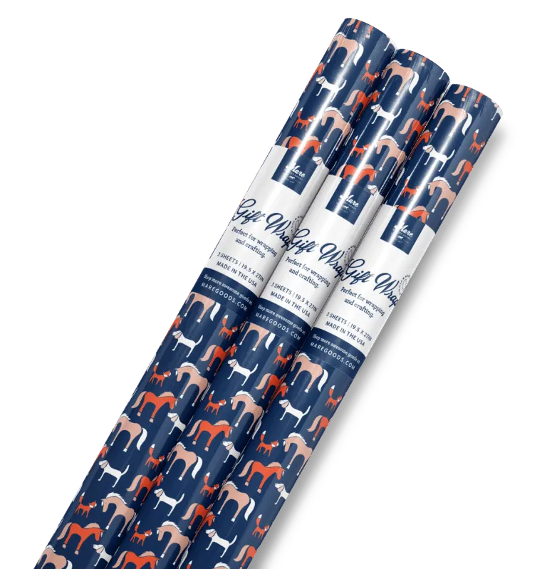 Mare Modern Goods - Gift Wrap - Foxy