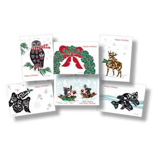Northwest Native Holiday Art Card Set