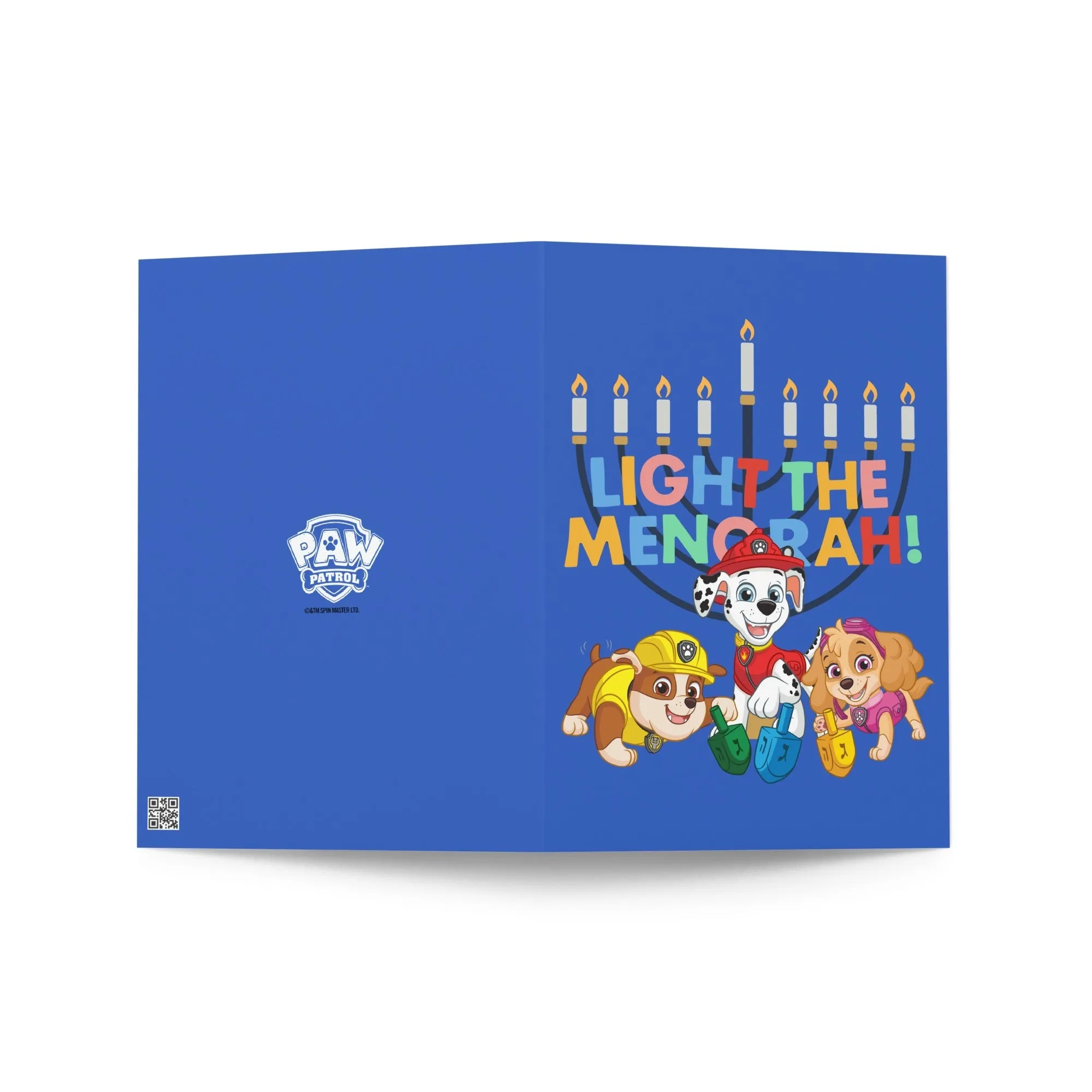 Paw Patrol Hanukkah Greeting Card