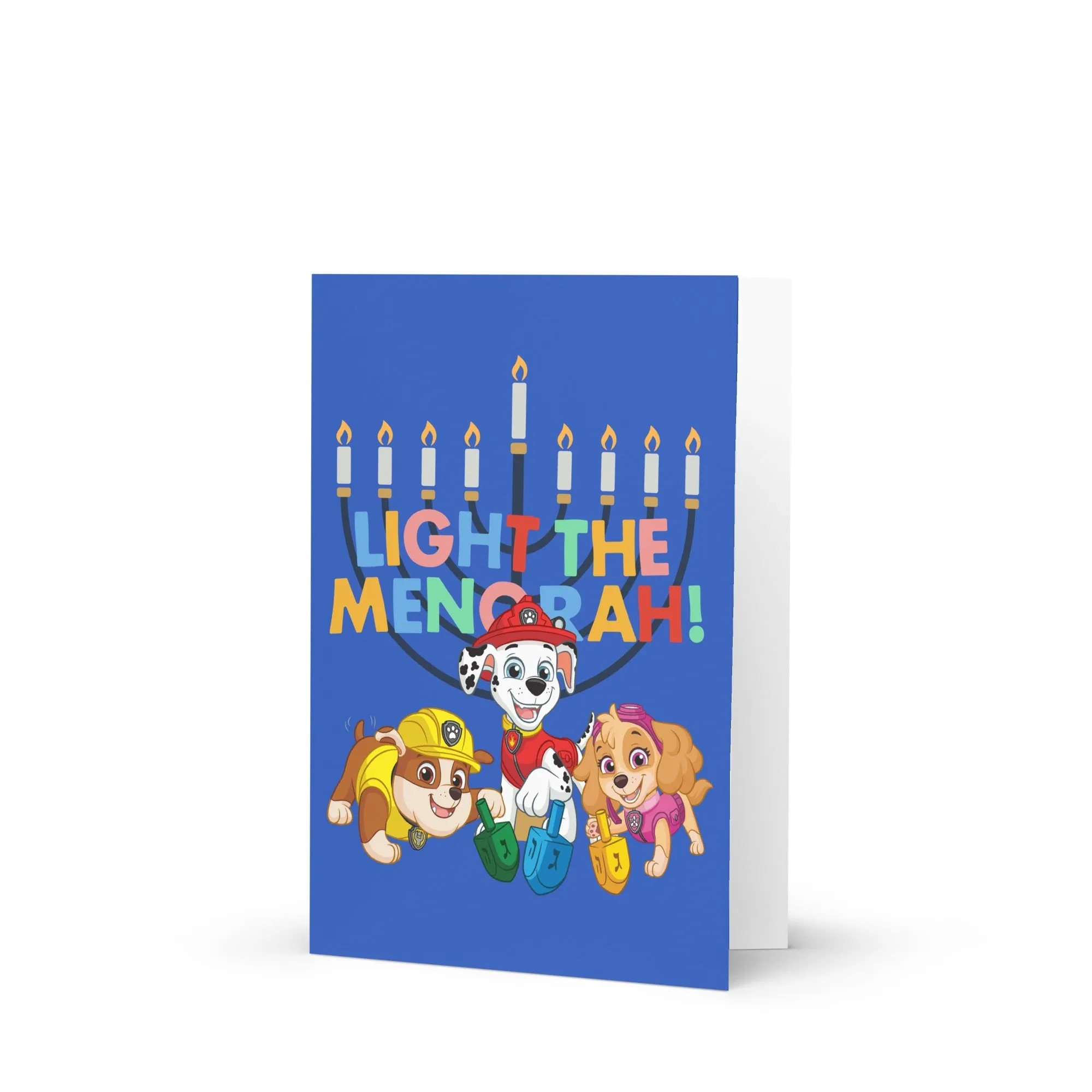 Paw Patrol Hanukkah Greeting Card