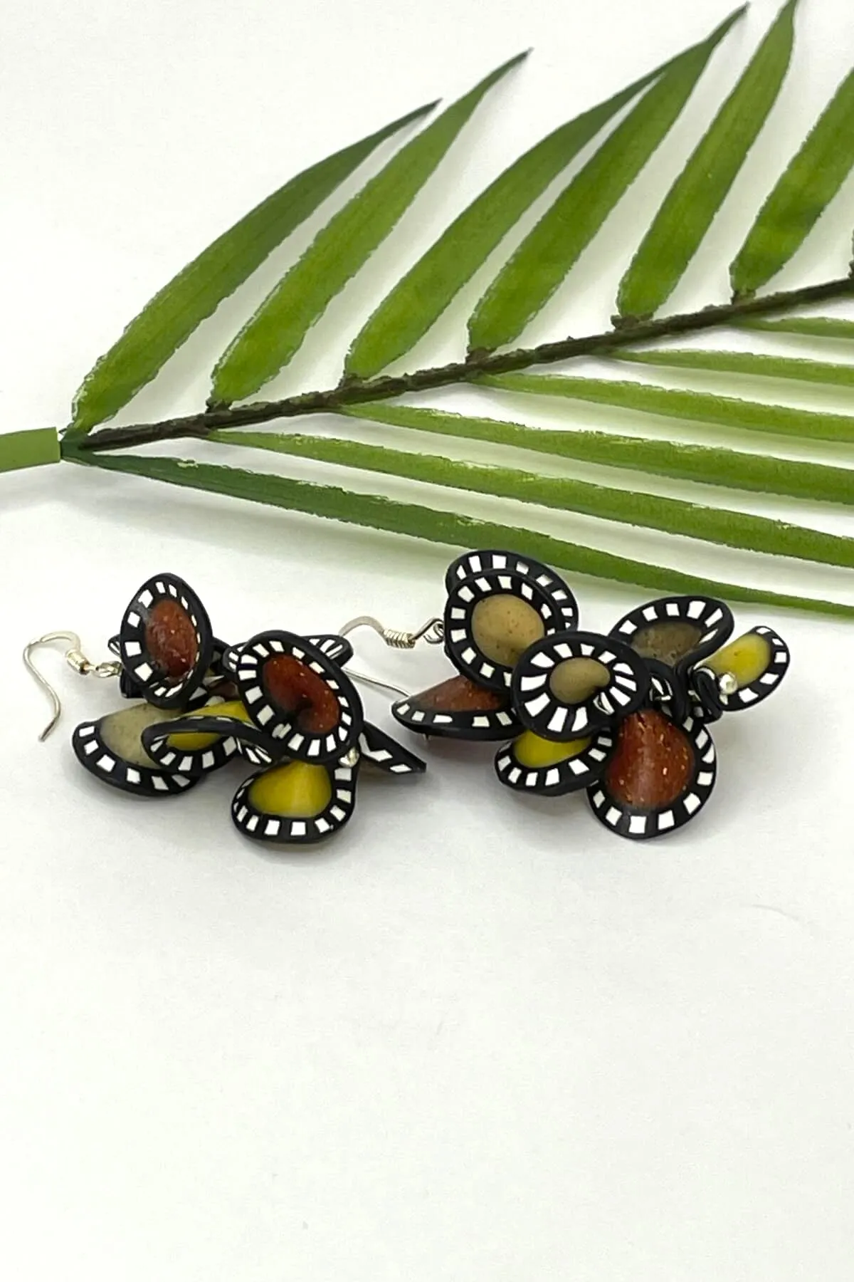Petal Earrings - Spice