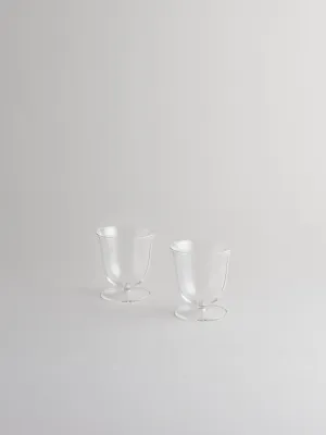 Rosetta Acqua | Clear | Set of Two