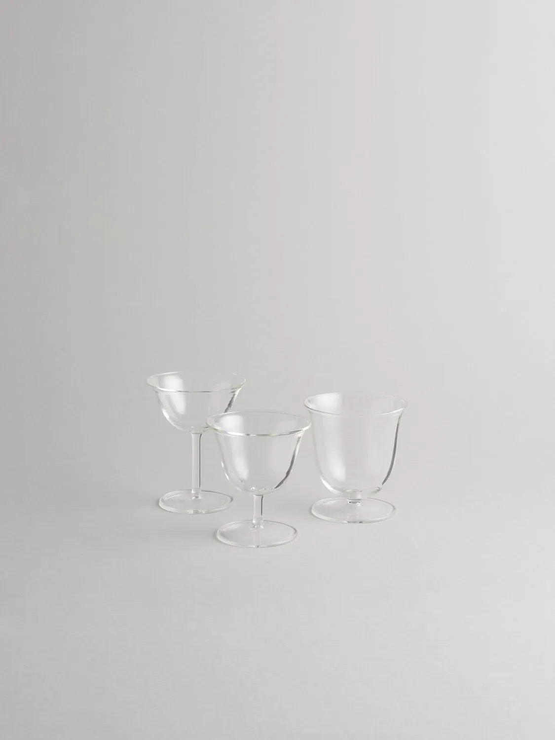 Rosetta Acqua | Clear | Set of Two