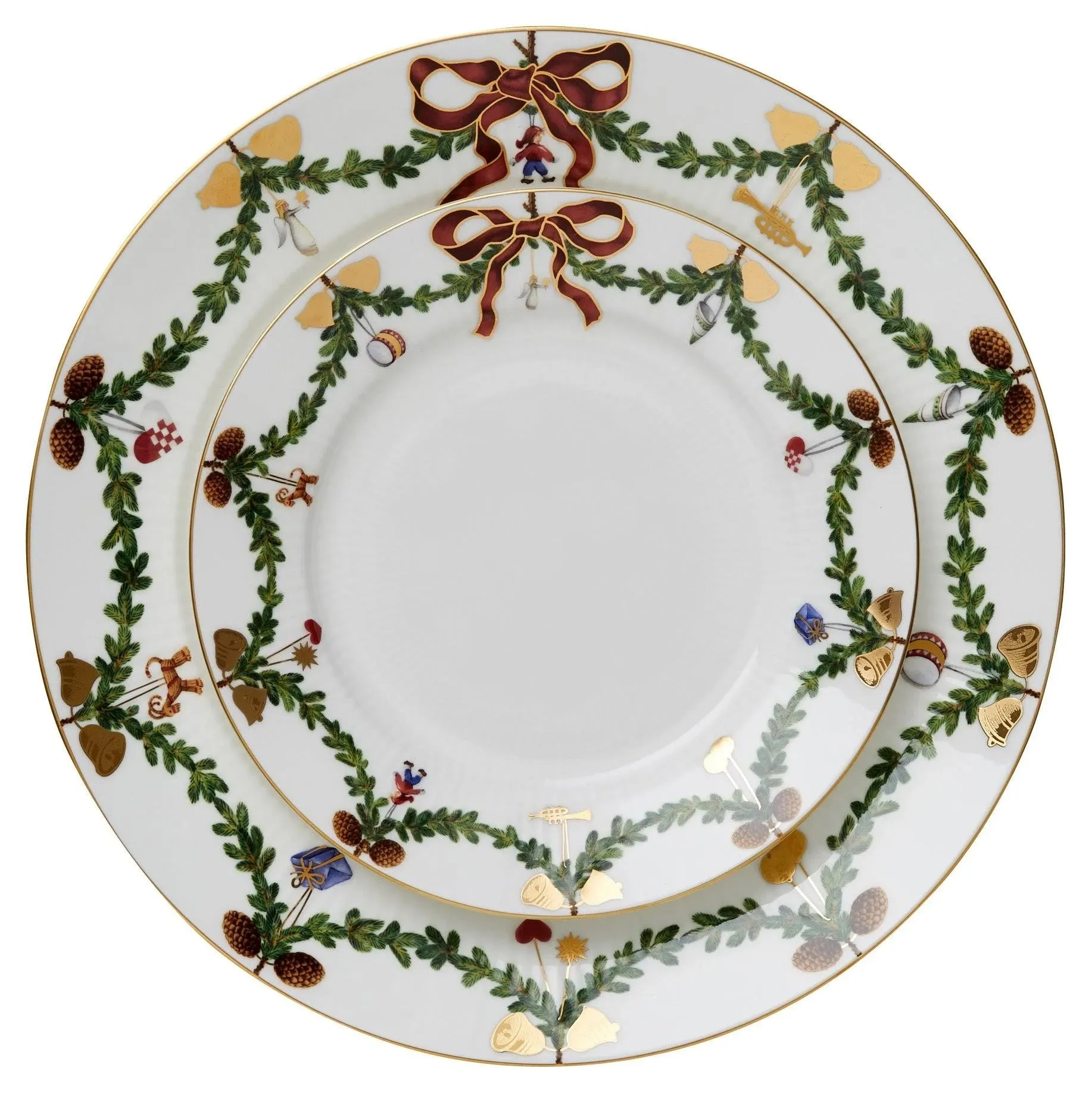Royal Copenhagen Star Fluted Dessert Plate