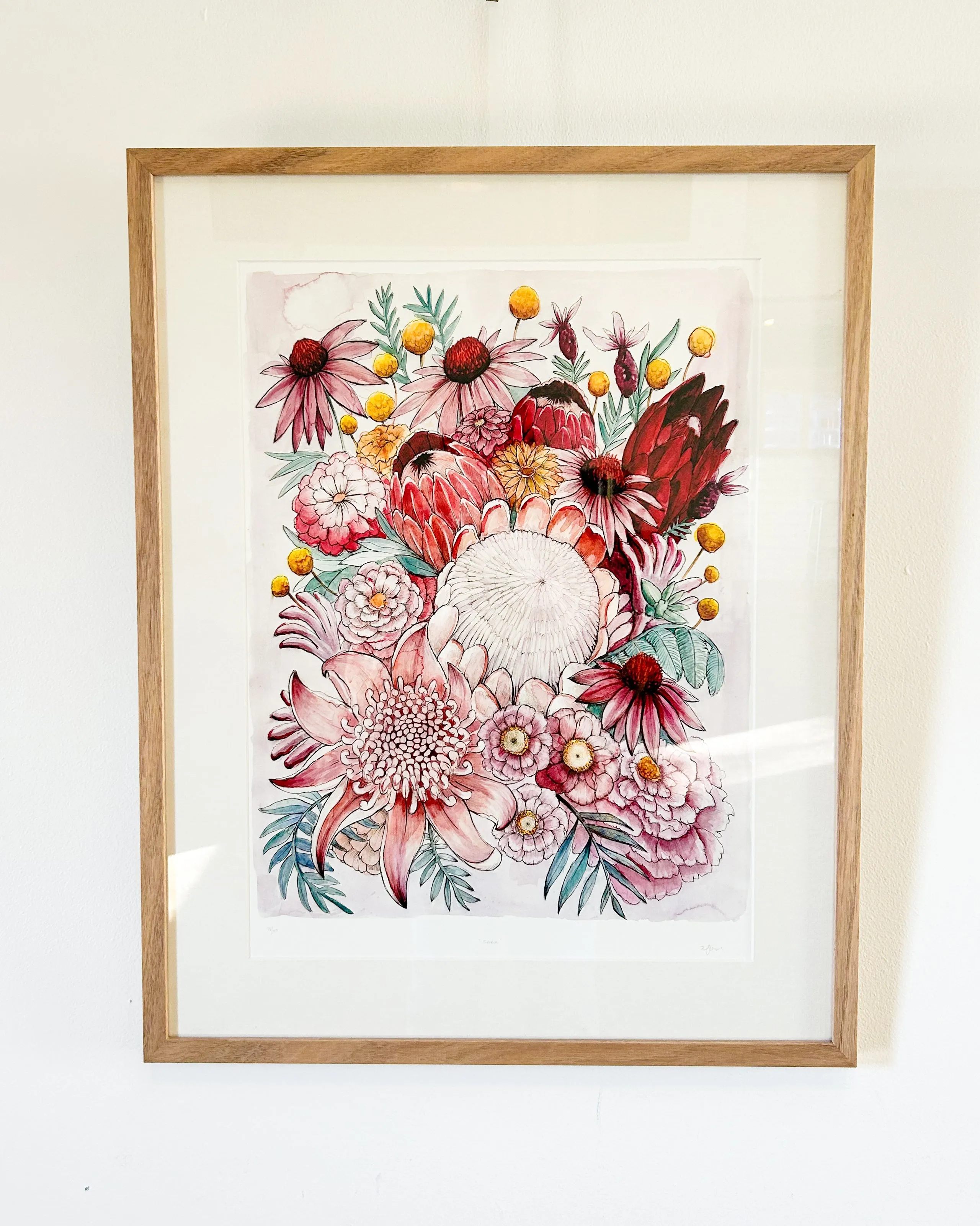 Sara A2 Framed Print