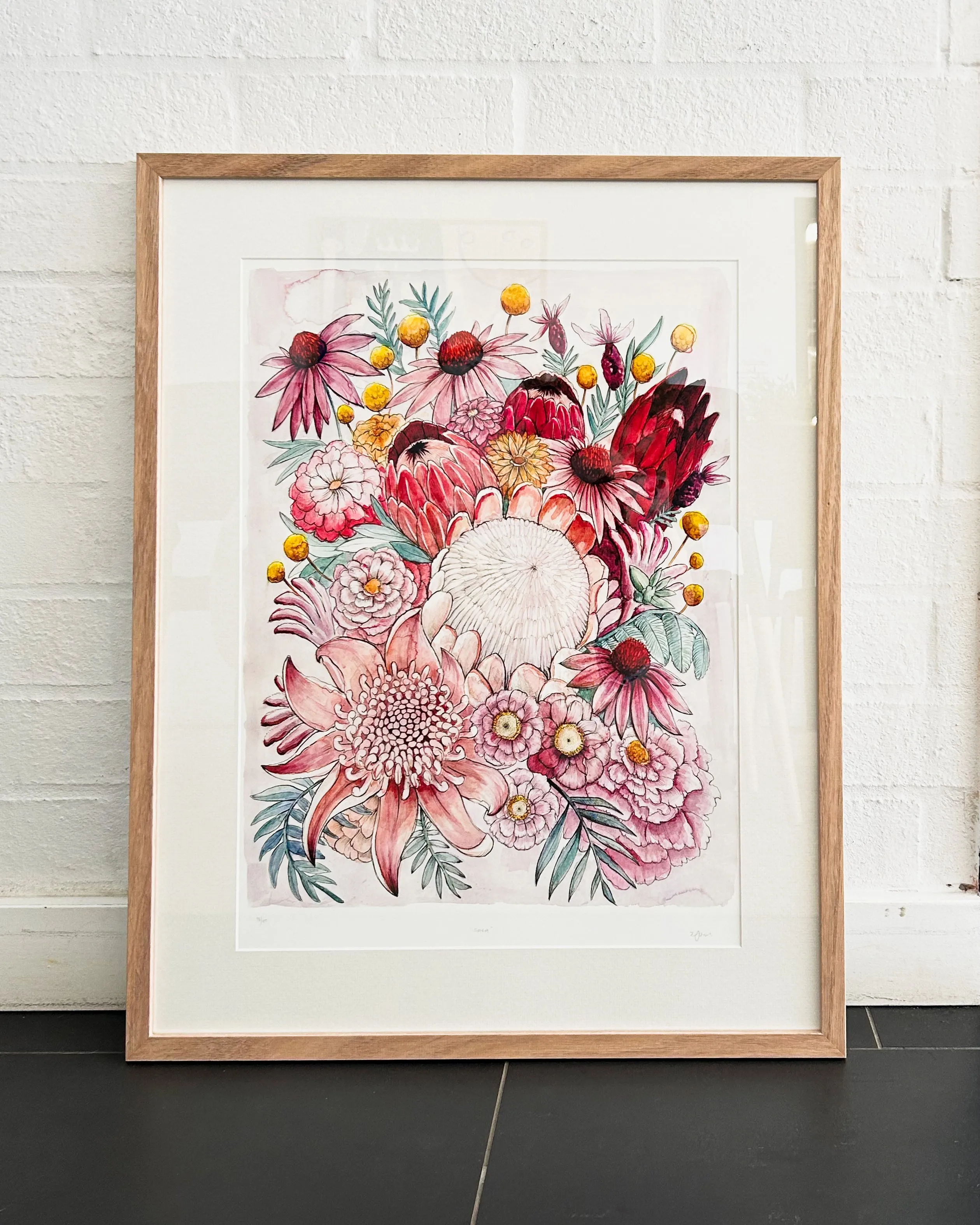 Sara A2 Framed Print