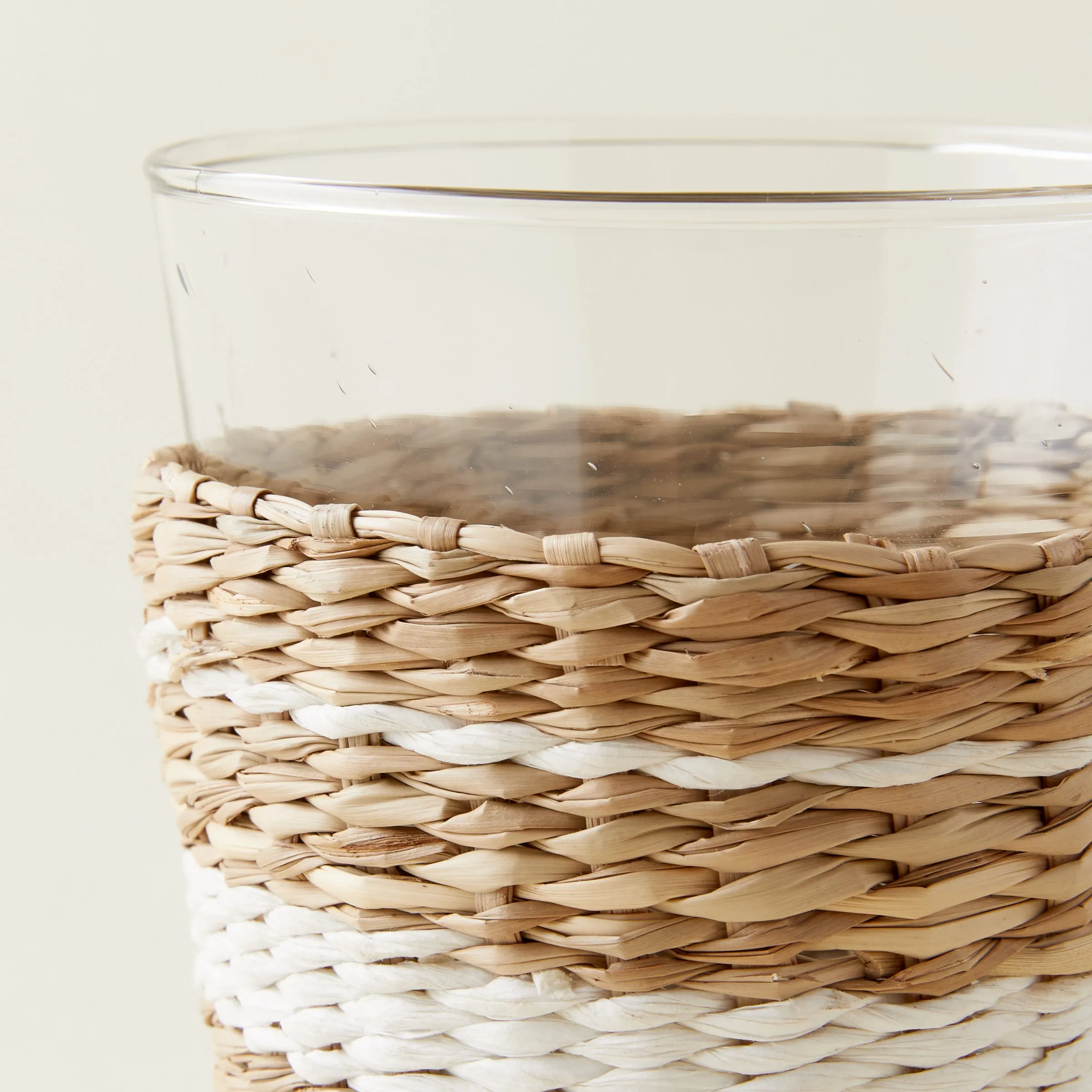 Striped Seagrass Tumbler