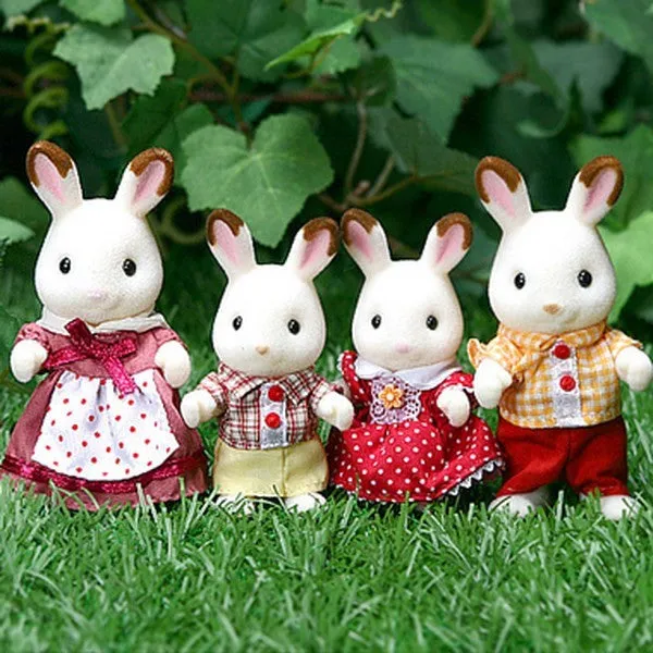 Sylvanian Families - Chocolate Rabbit Family