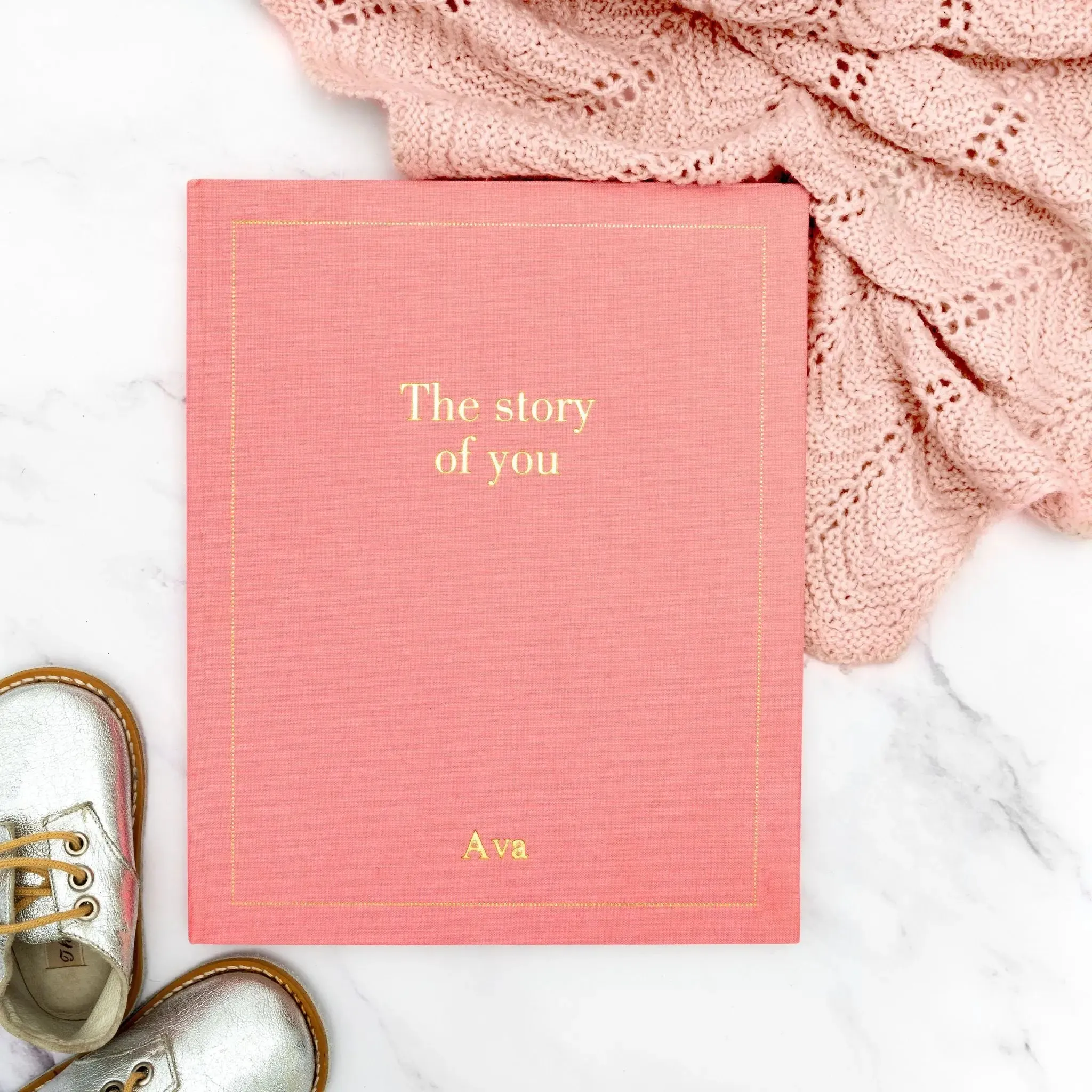 The Story of You, Baby Memory Book -Pink