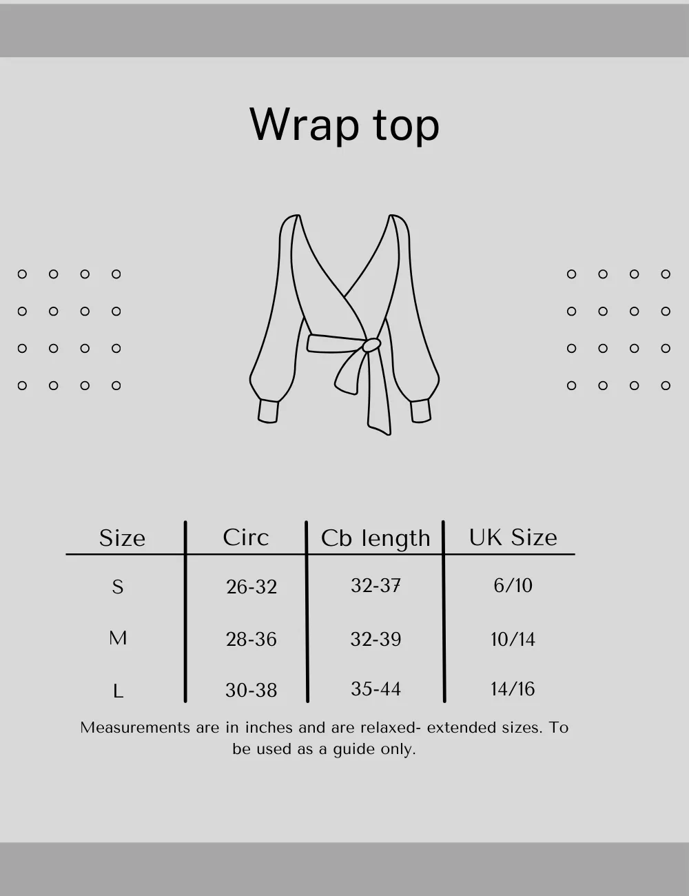 Wrap top